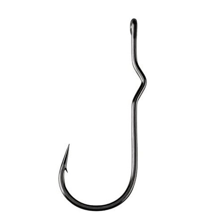 Mustad Fresh Water Popper, Kinked Shank, 2Xl, Forged Straight  Titanx 6 25PK CK52SAP-TX-6-25H